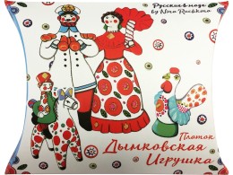 Русские в моде Платок Дымковская игрушка