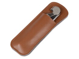 Pulltex Футляр для штопора из искусственной кожи Corkscrew Case, коричневый
