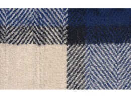 Noname Плед акриловый в клетку Tartan, синий