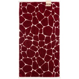 Very Marque Полотенце Giraffe, малое, бежевое с бордовым
