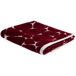Very Marque Полотенце Giraffe, малое, бежевое с бордовым