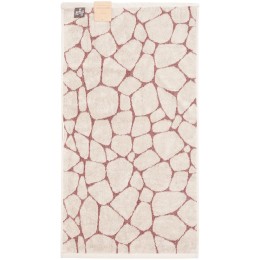 Very Marque Полотенце Giraffe, малое, бежевое с бордовым