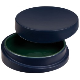 Very Marque Шкатулка Form Fluid, зеленая