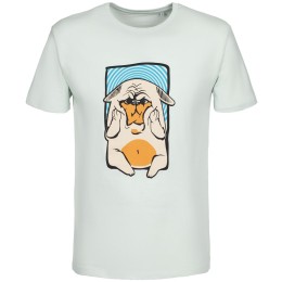 Принтэссенция Футболка мужская Deep Thinker, зеленая