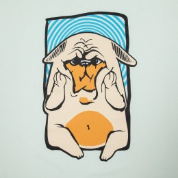 Принтэссенция Футболка мужская Deep Thinker, зеленая