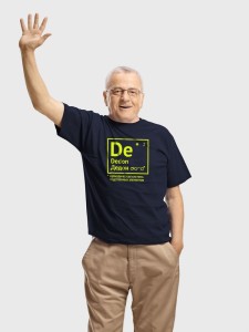 Соль Футболка «Дедон», темно-синяя