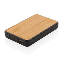 XD Collection Бамбуковый карманный внешний аккумулятор Fashion, 5000 mAh