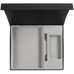 Разное Коробка Daily под ежедневник, аккумулятор и ручку, черная