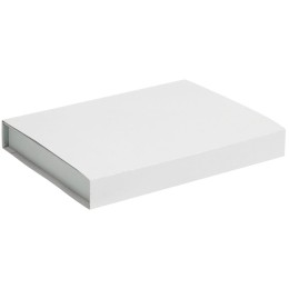 Разное Коробка Doc под блокнот, аккумулятор и ручку, серебристая