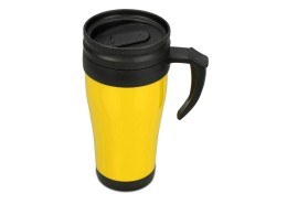 Noname Кружка с термоизоляцией "Silence" 350мл, желтый