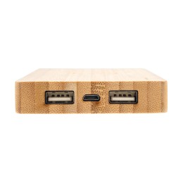 XD Collection Экологичный внешний аккумулятор Bamboo, 4000 mAh