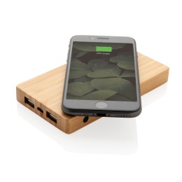 XD Collection Экологичный внешний аккумулятор Bamboo, 4000 mAh