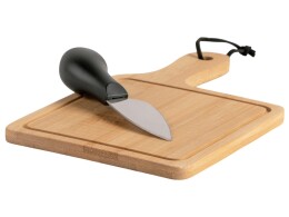 Noname Набор для сыра из бамбуковой доски и ножа Bamboo collection "Pecorino"