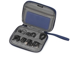 Evolt Органайзер для проводов и электроники "Keep Organized M", темно-синий