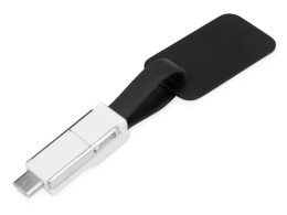 Noname Зарядный кабель 3-в-1 "Charge-it", черный