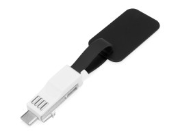 Noname Зарядный кабель 3-в-1 "Charge-it", черный