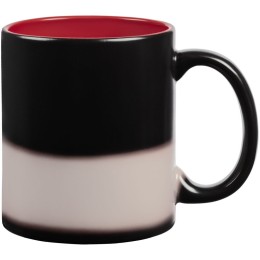 Разное Кружка-хамелеон On Display, матовая, черная с красным