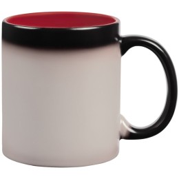Разное Кружка-хамелеон On Display, матовая, черная с красным