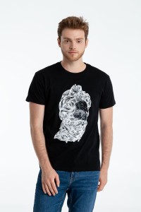 CoolColor Футболка Tattoo Inverted, черная