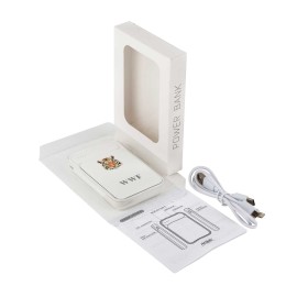 Portobello Внешний аккумулятор с подсветкой Starlight PB 5000 mAh, белый