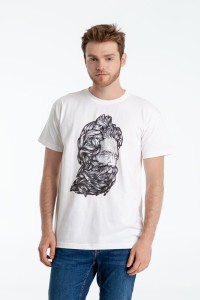 CoolColor Футболка Tattoo, белая