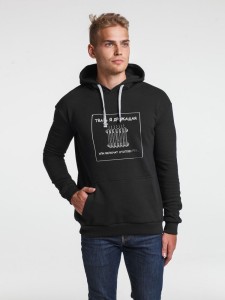 Соль Толстовка «Тварь я дрожащая...», черная