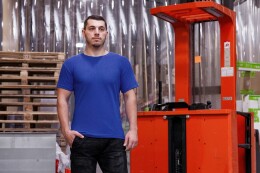 T-Bolka Футболка унисекс T-Bolka 180, светлый меланж