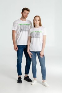 CoolColor Футболка Street Racing Art, белая