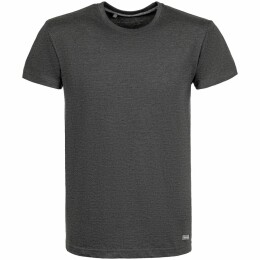 Hard Work Футболка унисекс Firm Wear, черный меланж