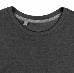 Hard Work Футболка унисекс Firm Wear, черный меланж