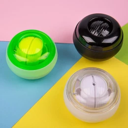 Happy gifts Тренажер POWER BALL, зеленое яблоко, пластик, 6х7,3см;16+