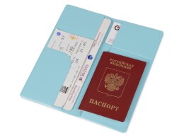 - Дорожный органайзер Weekend из ПВХ, голубой