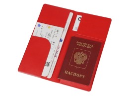 - Дорожный органайзер Weekend из ПВХ, красный