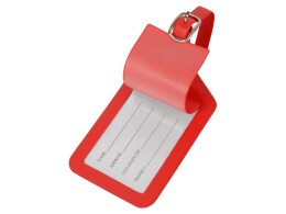 - Багажная бирка Weekend из ПВХ, красный