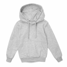 Molti Толстовка с капюшоном детская Kirenga Kids, серый меланж