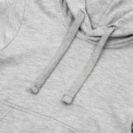 Molti Толстовка с капюшоном детская Kirenga Kids, серый меланж