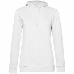 BNC Толстовка с капюшоном женская Hoodie, белая