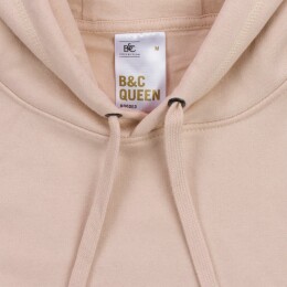 BNC Толстовка с капюшоном женская Queen, белая