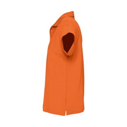Textile Поло "Summer" оранжевый_S, 100% х/б, 170г/м2