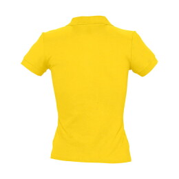 Textile Поло "People" солнечно-желтый_M, 100% х/б, 210г/м2