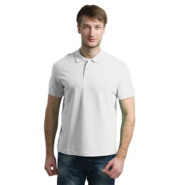 Textile Поло "Apollo", белый_S, 100% х/б, 180 г/м2