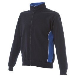 Textile Толстовка женская "MESSINA", темно-синий, ярко-синий_ L, Италия, 80% х/б, 20% п/э; 280г/м2