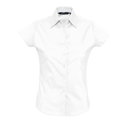 Textile Рубашка женская "Excess", белый_XS, 97% х/б, 3% п/э, 140г/м2