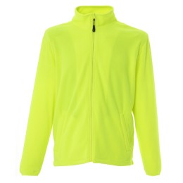 Textile Толстовка мужская флисовая "COPENHAGEN" ,желтый неон, S, 100% полиэстер, 185 г/м2