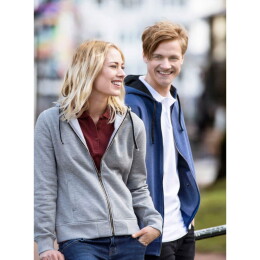 Textile Толстовка мужская CLASSIC HOODY FULL ZIP 300