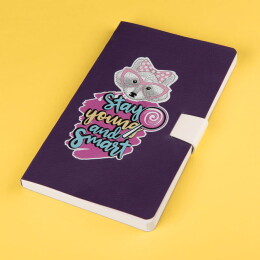 Happy gifts Ежедневник недатированный CANDY, формат А5, блок в клетку