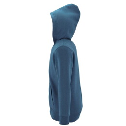 Textile Толстовка детская "Stone Kids" с начесом, синий_10 лет, 50% хлопок, 50% полиэстер, 260 г/м2
