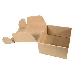 Rusgifts Коробка подарочная Big BOX, размер: 24 x 21 x 11 см картон МГК бур., самосборная