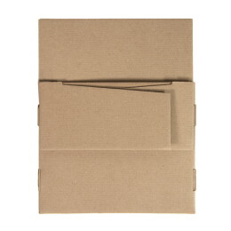 Rusgifts Коробка подарочная Big BOX, размер: 24 x 21 x 11 см картон МГК бур., самосборная