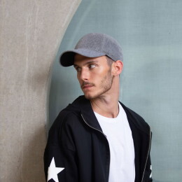 Textile Бейсболка UNI-CAP POLARFLEECE, без панелей и швов, без застежки